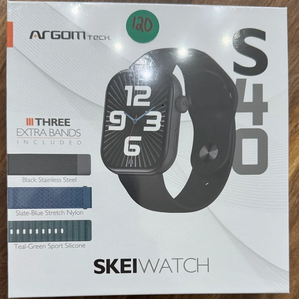 S40 SkeiWatch Smartwatch - Black